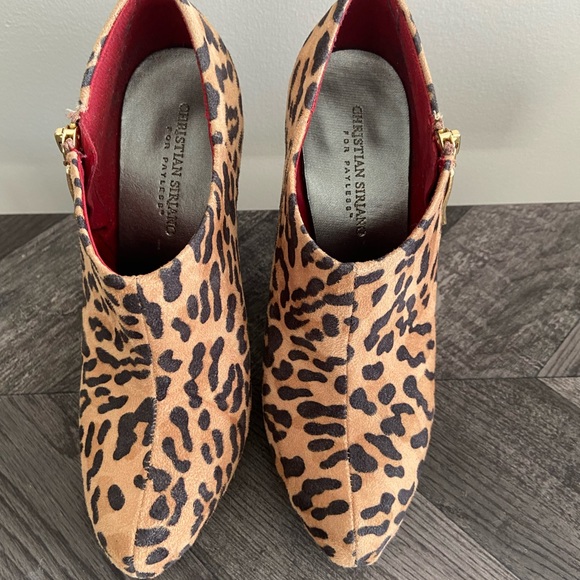 Christian Siriano/Payless Collab Leopard Booties - Picture 3 of 6
